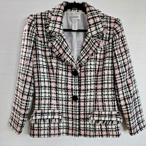 Chadwick holiday plaid jacket